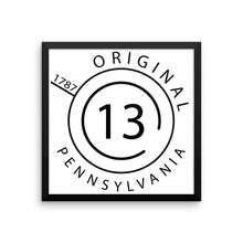 Pennsylvania - Framed Print - Original 13