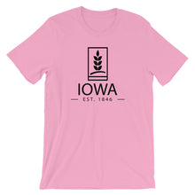 Iowa - Short-Sleeve Unisex T-Shirt - Established