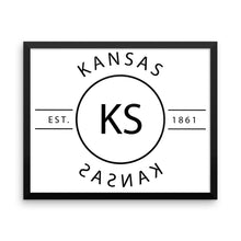 Kansas - Framed Print - Reflections