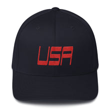 USA Designs - Embroidered Structured Twill Cap - USA
