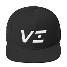 Virgin Islands - Flat Brim Hat - White Embroidery - VI - Many Hat Color Options Available