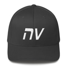 Nevada - Structured Twill Cap - White Embroidery - NV - Many Hat Color Options Available