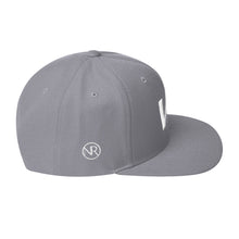 Virginia - Flat Brim Hat - White Embroidery - VA - Many Hat Color Options Available