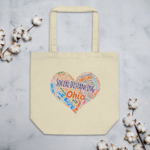 Ohio - Social Distancing Tote Bag - Eco Friendly