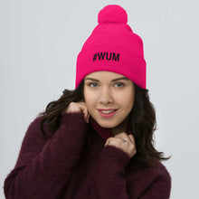 Margo's Collection - #WUM (wakeupmargo) - Black Embroidery - Pom-Pom Beanie - Different hat colors available