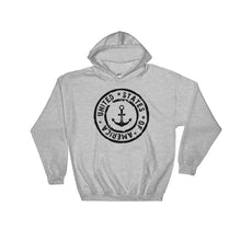 USA Designs - Hooded Sweatshirt - Anchor
