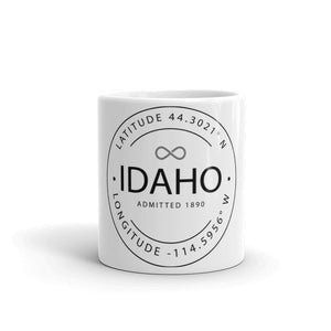 Idaho - Mug - Latitude & Longitude