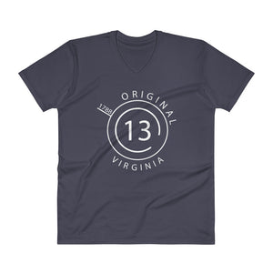 Virginia - V-Neck T-Shirt - Original 13t