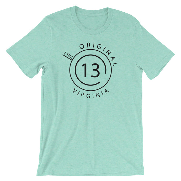 Virginia - Short-Sleeve Unisex T-Shirt - Original 13
