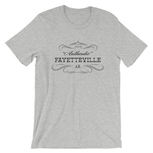 Arkansas - Fayetteville AR - Short-Sleeve Unisex T-Shirt - "Authentic"