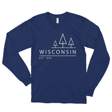 Wisconsin - Long sleeve t-shirt (unisex) - Established