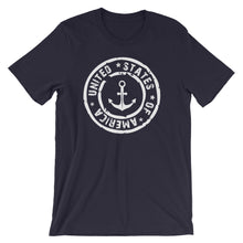 USA Designs - Short-Sleeve Unisex T-Shirt - Anchor