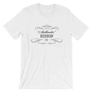 New Jersey - Edison NJ - Short-Sleeve Unisex T-Shirt - "Authentic"