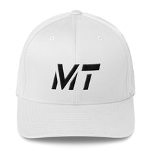 Montana - Structured Twill Cap - Black Embroidery - MT - Many Hat Color Options Available