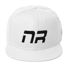 Native Realm - Flat Brim Hat - Black Embroidery - NR - Many Hat Color Options Available