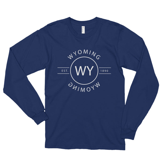 Wyoming - Long sleeve t-shirt (unisex) - Reflections