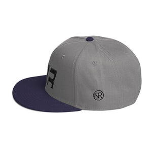 Native Realm - Flat Brim Hat - Black Embroidery - NR - Many Hat Color Options Available