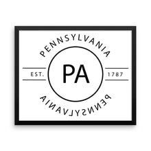 Pennsylvania - Framed Print - Reflections