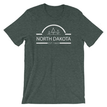North Dakota - Short-Sleeve Unisex T-Shirt - Established