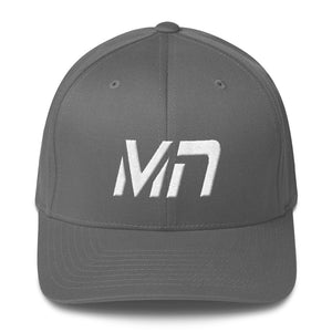 Minnesota - Structured Twill Cap - White Embroidery - MN - Many Hat Color Options Available