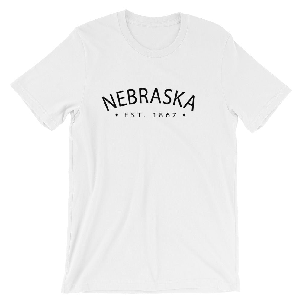 Nebraska - Short-Sleeve Unisex T-Shirt - Established