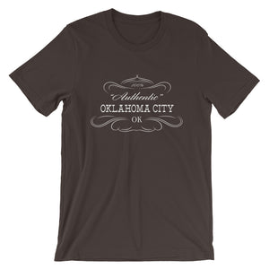 Oklahoma - Oklahoma City OK - Short-Sleeve Unisex T-Shirt - "Authentic"