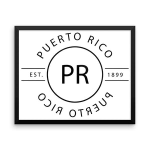 Puerto Rico - Framed Print - Reflections