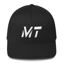 Montana - Structured Twill Cap - White Embroidery - MT - Many Hat Color Options Available