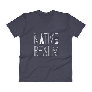Native Realm - V-Neck T-Shirt - NR3