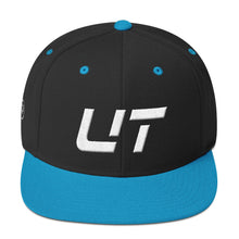 Utah - Flat Brim Hat - White Embroidery - UT - Many Hat Color Options Available