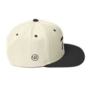 Tennessee - Flat Brim Hat - Black Embroidery - TN - Many Hat Color Options Available