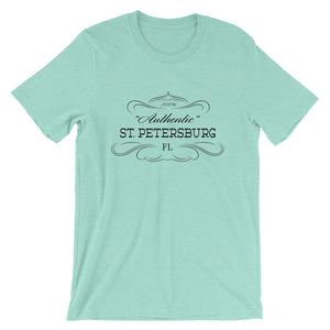 Florida - St. Petersburg FL - Short-Sleeve Unisex T-Shirt - "Authentic"