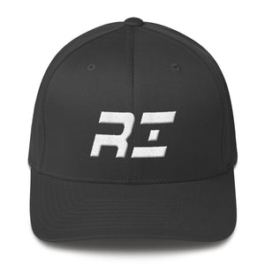 Rhode Island - Structured Twill Cap - White Embroidery - RI - Many Hat Color Options Available