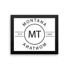 Montana - Framed Print - Reflections