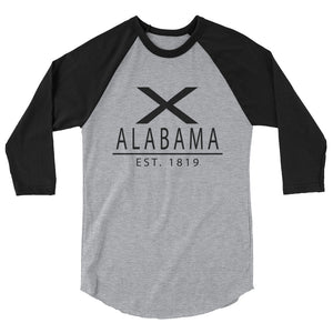 Alabama - 3/4 Sleeve Raglan Shirt - Established