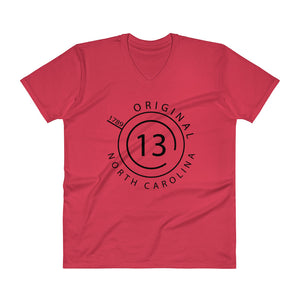North Carolina - V-Neck T-Shirt - Original 13