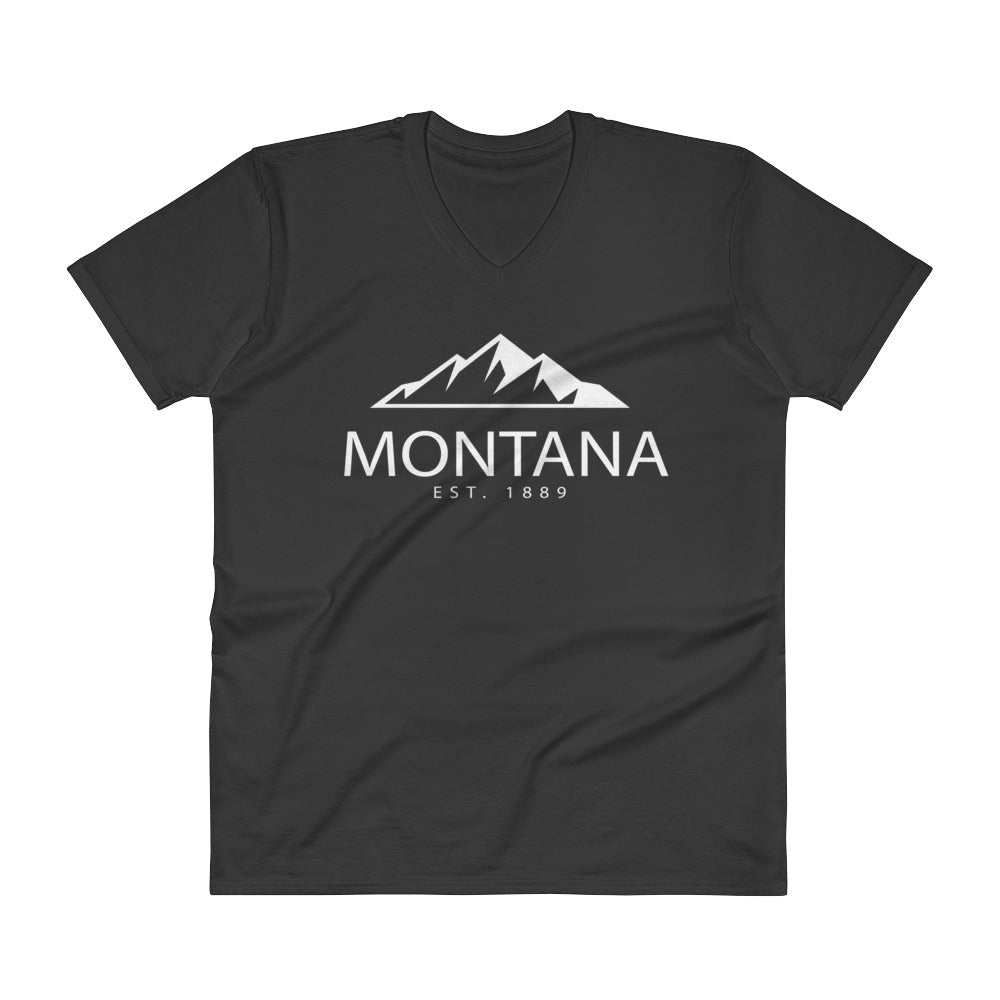 Montana - V-Neck T-Shirt - Established