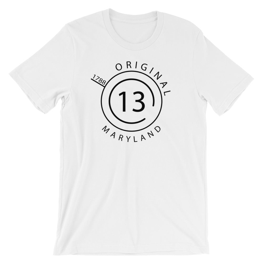 Maryland - Short-Sleeve Unisex T-Shirt - Original 13