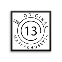 Massachusetts - Framed Print - Original 13
