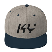 Kentucky - Flat Brim Hat - Black Embroidery - KY - Many Hat Color Options Available
