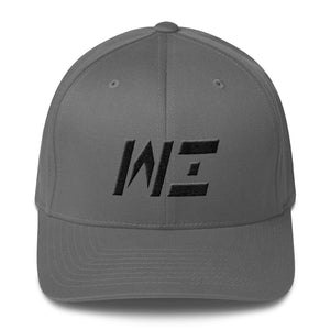 Wisconsin - Structured Twill Cap - Black Embroidery - WI - Many Hat Color Options Available
