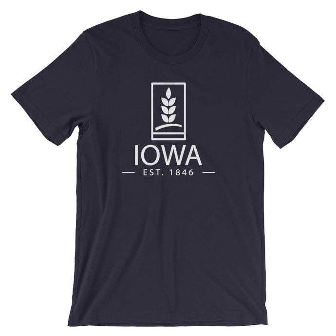 Iowa - Short-Sleeve Unisex T-Shirt - Established