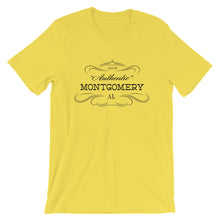 Alabama - Montgomery AL - Short-Sleeve Unisex T-Shirt - "Authentic"