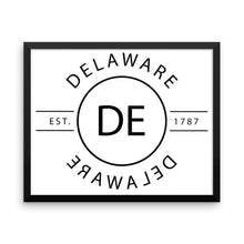 Delaware - Framed Print - Reflections