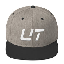Utah - Flat Brim Hat - White Embroidery - UT - Many Hat Color Options Available