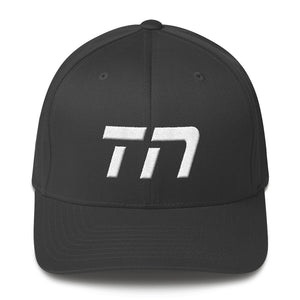 Tennessee - Structured Twill Cap - White Embroidery - TN - Many Hat Color Options Available