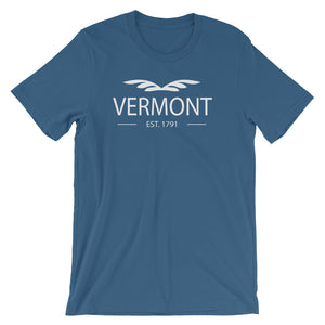 Vermont - Short-Sleeve Unisex T-Shirt - Established