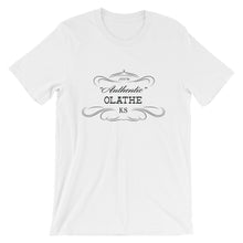 Kansas - Olathe KS - Short-Sleeve Unisex T-Shirt - "Authentic"
