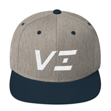 Virgin Islands - Flat Brim Hat - White Embroidery - VI - Many Hat Color Options Available