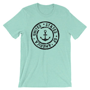 USA Designs - Short-Sleeve Unisex T-Shirt - Anchor